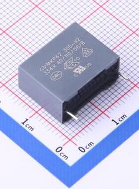 C42Q2334K6SC322 安规电容 330nF ±10% 305V 等级:X2 插件,P=15m