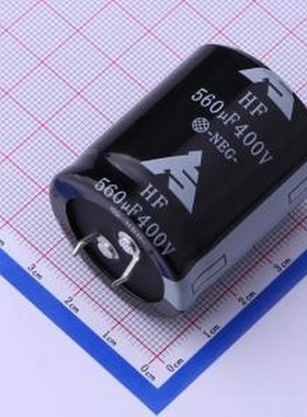 HFG561M35040FVA 牛角型电解电容 560uF ±20% 400V 插件,D35xL40