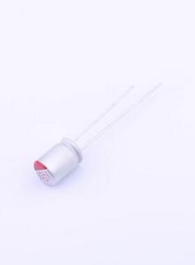 PCR1AEL471MF08LL25WP 固态电容 470uF ±20% 10V 插件,D6.3xL8mm