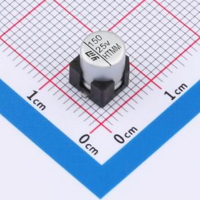 VHTC0771E151MVCGKZ 固液混合铝电解电容器 150uF ±20% 25V SMD,