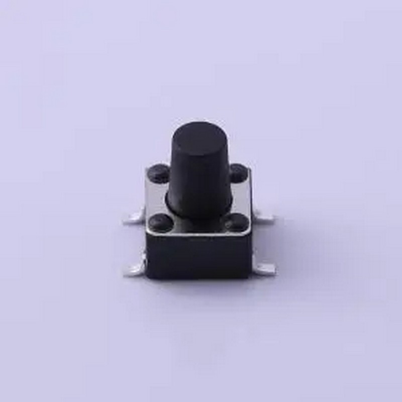 TS-1102S-B-I-B 6*6*8mm 立贴 轻触开关 SMD-4P,6x6mm 轻触开关