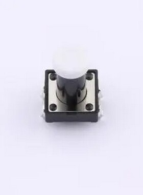 TSA12111-165B312CA-001E 12*12*16.5φ8*1白帽轻触开关 插件-4P,