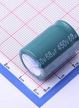 EGX2WM680M25C36T 直插铝电解电容 68uF ±20% 450V 墨绿色 插件,