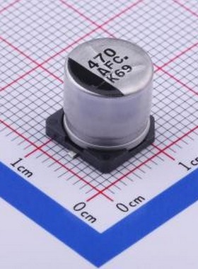 EEEFC1A471AP 贴片型铝电解电容 470uF ±20% 10V SMD,D10xL10.2m