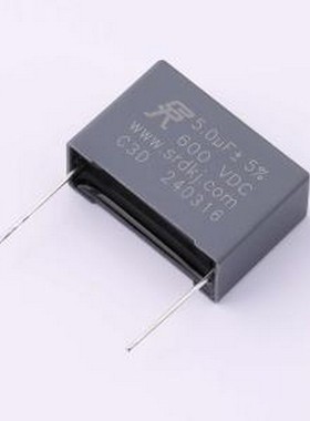C3D505J2PF2R80LC 聚丙烯膜电容(CBB) C3D505J2PF2R8000 插件,P=2