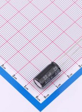 CD1102GM220F160T 直插铝电解电容 22uF 400V ±20% 插件,D8xL16m