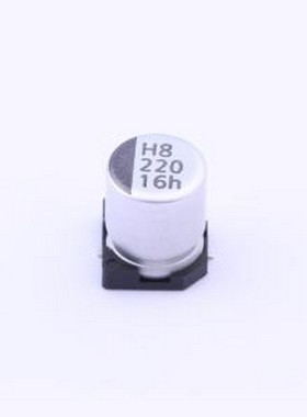 VEH221M1CTR-0607 贴片型铝电解电容 220uF ±20% 16V SMD,D6.3xL