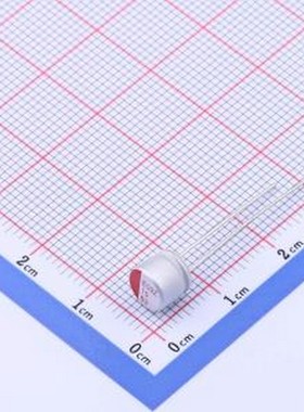 SPZ1JM100E05O00RAXXX 固态电容 10uF ±20% 63V 插件,D6.3xL5mm