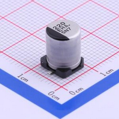 EEEHAE221UAP 贴片型铝电解电容 220uF ±20% 25V SMD,D8xL10.2mm