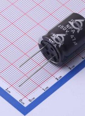 NFA450V47M18*25 LO 直插铝电解电容 47uF ±20% 450V 插件,D18xL