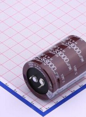 EKMH250VSN333MA50S 牛角型电解电容 33000uF ±20% 25V 插件,D35
