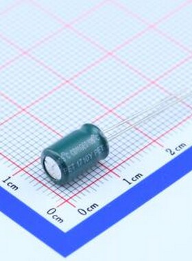 EGX2GM010E09OT 直插铝电解电容 1uF ±20% 400V 插件,D6.3xL9mm