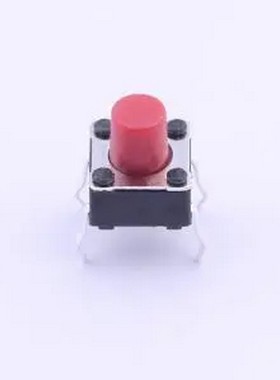 PTS645SK702LFS 6*6*7mm 直插 轻触开关 插件-4P,6x6mm 轻触开关