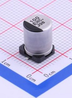 EEEHC1E101P 贴片型铝电解电容 100uF ±20% 25V SMD,D8xL10.2mm