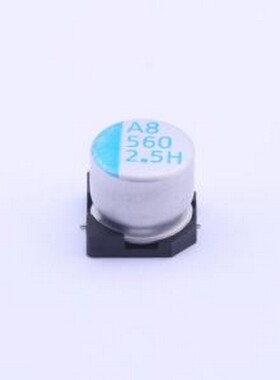 OVH561M0ETR-0606 固态电容 560uF ±20% 2.5V SMD,D6.3xL5.9mm