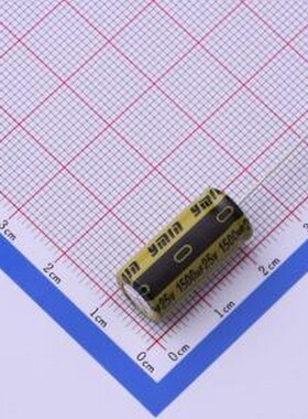 LKME2001E152MF 直插铝电解电容 1500uF ±20% 25V 插件,D10xL20m