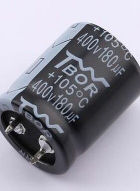 CL181MOH30BP 牛角型电解电容 180uF ±20% 400V 插件,D25xL30mm