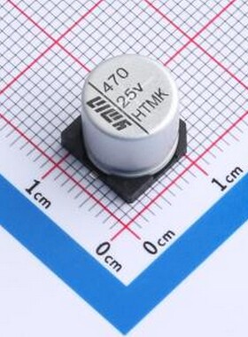 VHTE1051E471MVCG 固液混合铝电解电容器 470uF ±20% 25V SMD,D1