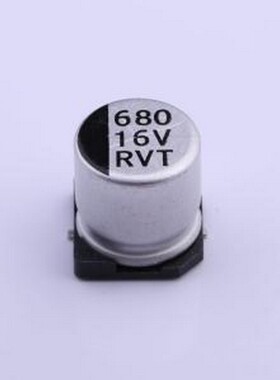 RVT1C681M1010 贴片型铝电解电容 680uF ±20% 16V SMD,D10xL10.2