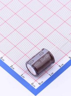 KCGL1602G330MF 直插铝电解电容 33uF ±20% 400V 插件,D12.5xL16
