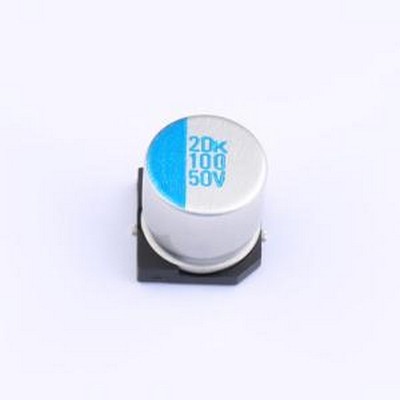 HVK-50V101MH10EQ-R2 固液混合铝电解电容器 100uF ±20% 50V 固