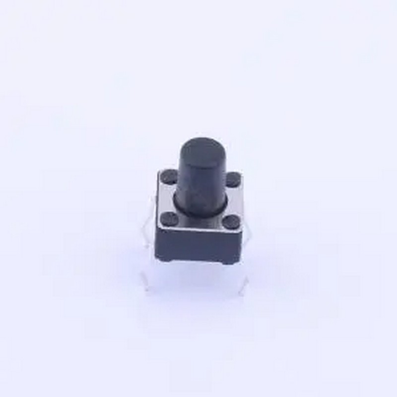 GT-TC096B-H080-L1 6*6*8mm 直插 轻触开关 插件-4P,6x6mm 轻触开
