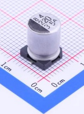 35CE220AX 贴片型铝电解电容 220uF ±20% 35V SMD,D8xL10.2mm