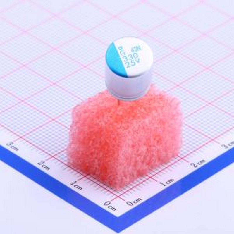 APSG250ELL331MJB5S 固态电容 330uF ±20% 25V 插件,D10xL11.5mm