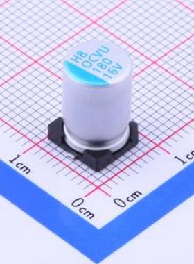 OVU181M1CTR-0812 固态电容 180uF ±20% 16V SMD,D8xL12mm