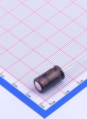 RZW101M1JBKF0815 直插铝电解电容 100uF ±20% 63V 插件,D8xL15m