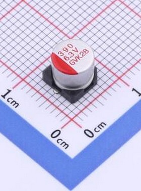 GV0J391ME058000CR0 贴片型铝电解电容 390uF ±20% 6.3V SMD,D6.