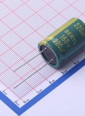 HD160M221LO18*26TH-2A1E 直插铝电解电容 220uF ±20% 160V 插件
