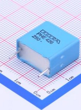 PHE426HB7100JR06 聚丙烯膜电容(CBB) 1uF ±5% 250V 插件,P=15mm