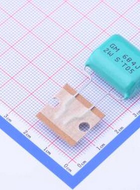 FGSM(161) 450VDC 684J 815S 聚丙烯膜电容(CBB) 680nF ±5% 450V