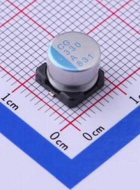 PCG1A331MCL1GS 固态电容 330uF ±20% 10V SMD,D8xL7mm