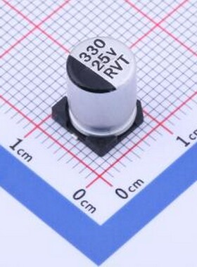 RVT1E331M0810 330UF 25V 贴片型铝电解电容 330uF ±20% 25V SMD