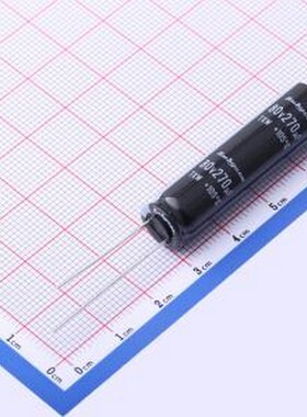 80TXW270MEFC10X40 直插铝电解电容 270uF ±20% 80V 插件,D10xL4