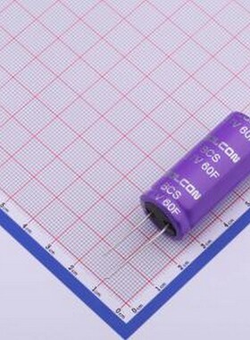 BCS2R7M606YS1840A2NP01 超级电容器 60F ±20% 2.7V 插件,P=7.5m