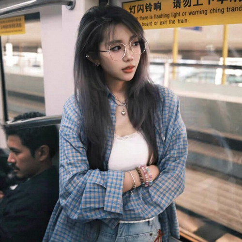 章若楠同款Oversize男友风衬衫