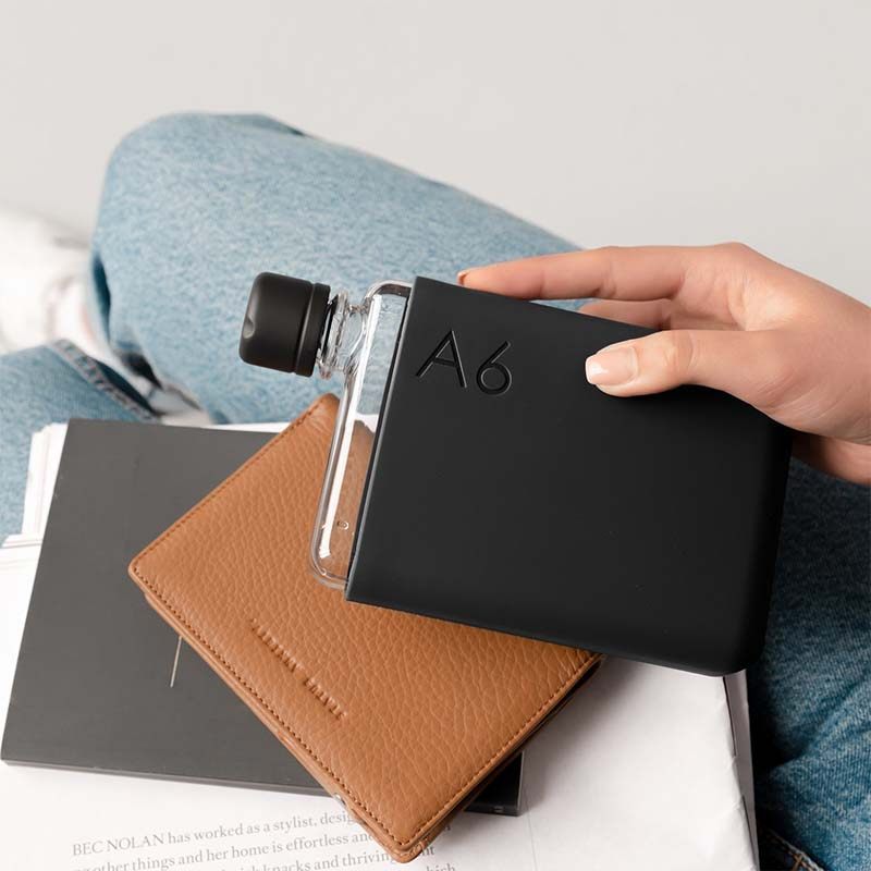 澳洲品牌 Memo bottle 扁平纸张水瓶硅胶套 A5/A6/A7/Slim 香港
