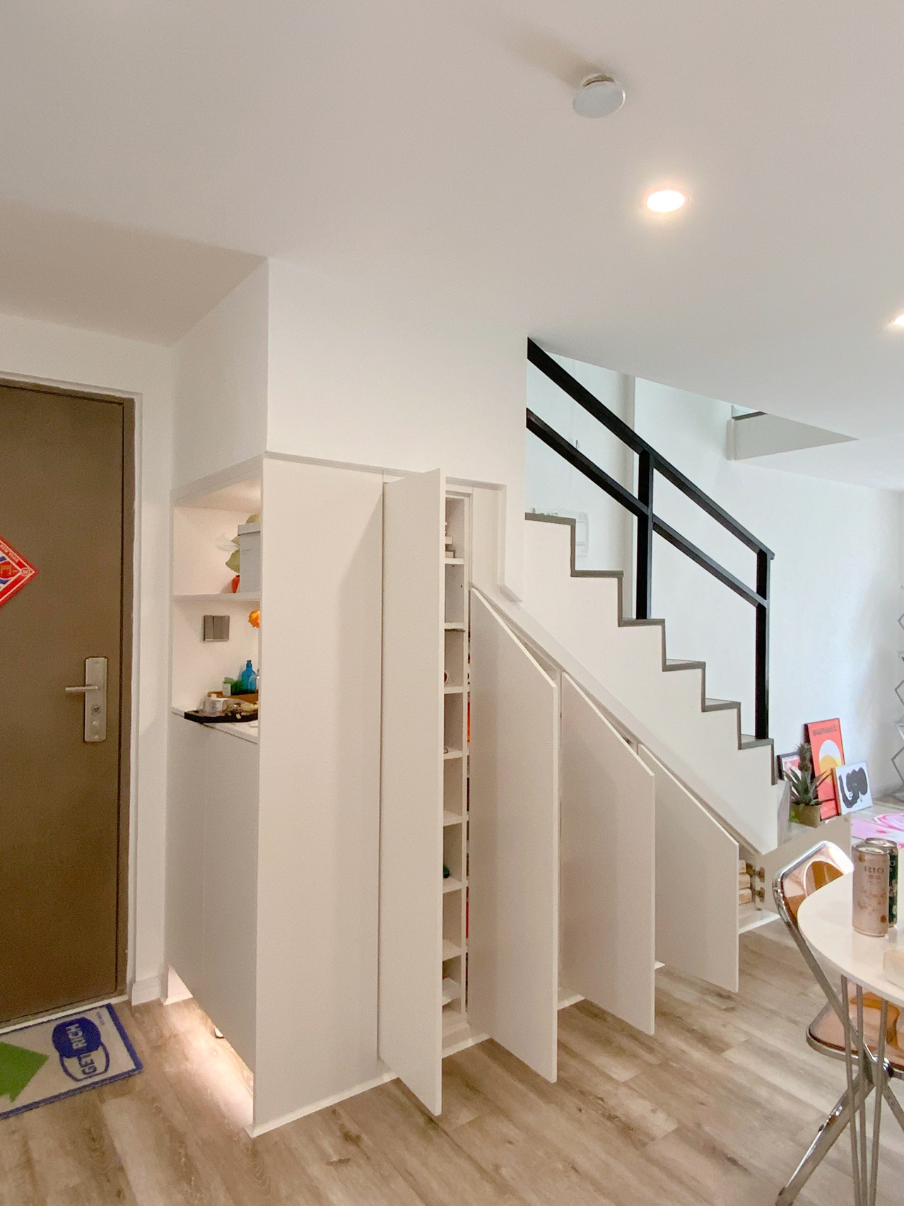 定制楼梯柜异形柜洋房杂物柜