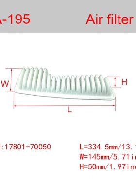 适用于雷克萨斯IS200（99-） 空气滤芯 17801-70050招商