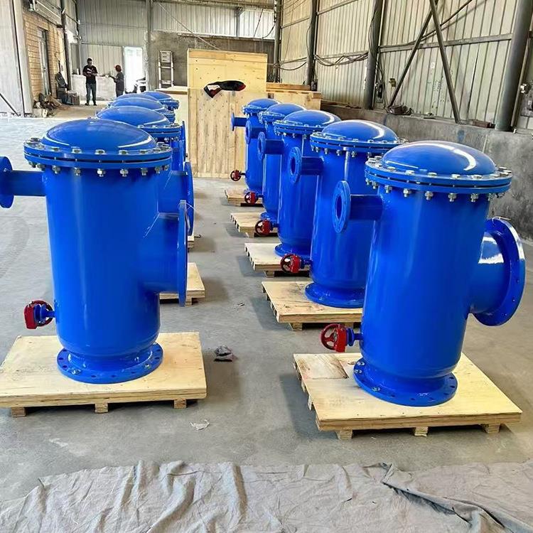 反冲洗除污器前置过滤器装置直通式立卧式角通式快速大流量