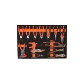 钢盾S025049 14件钳子类工具托组套防滑多用途耐用耐磨重型