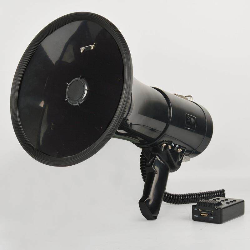 大功率扩音喇叭 STSC-50W 户外手持式喊话器 可充电录音带USB蓝牙