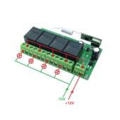 FBD YK04直流12伏无线遥控开关4路遥控开关电机马达灯具遥控开关