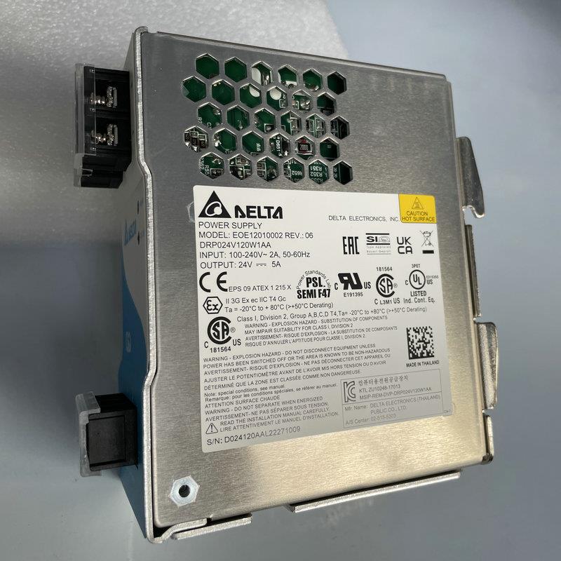 DRU DRP024V120W1AA台达导轨开关电源 全新导轨电源 电源供应器