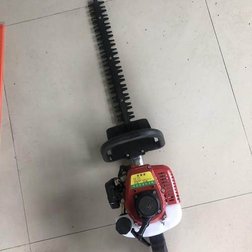 单刀手持汽油绿篱机 操作简单的园林修枝设备 灌木丛修整造型机