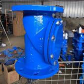 止逆阀水管道阀门式 HC44X 16橡胶瓣止回阀球磨铸铁法兰单向阀立式