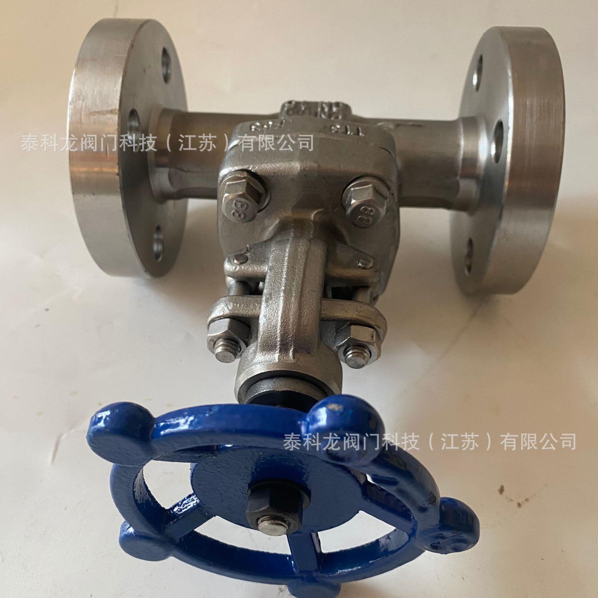 双相钢 F53 2507 J41Y-100V 高压法兰焊接截止阀DN15 20 25 32